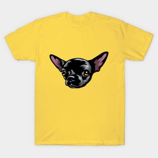 Chihuahua Portrait Drawing T-Shirt